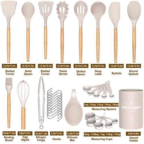 Umite Chef 33 pcs Non-Stick Silicone Utensils Set Umite Chef 33 pcs Non-Stick Silicone Utensils Set